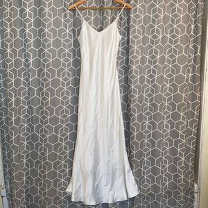Off white spaghetti strap dress